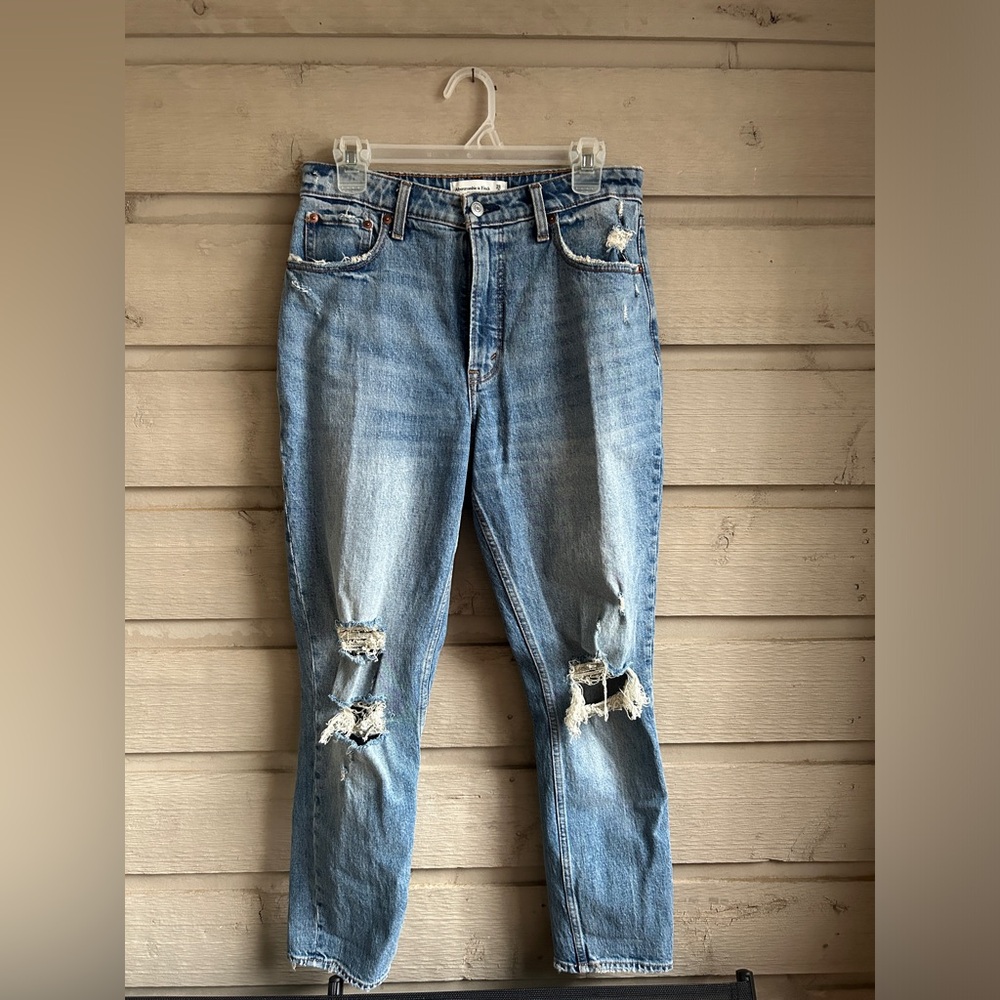 Abercrombie and Fitch High Rise Jeans 8R/29
